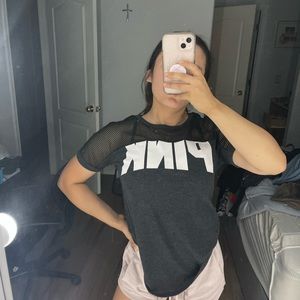 Pink Victoria’s Secret shirt